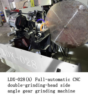 LDX-028A کامل سرو CNC دو بار سر تراشیدن طرف TCT تراشیده تیغه تراش ماشین