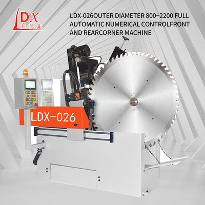 LDX-026 تراش قطر 500-2200MM کامل CNC دایره ای نرد نرد جلو و زاویه عقب ماشین تراش