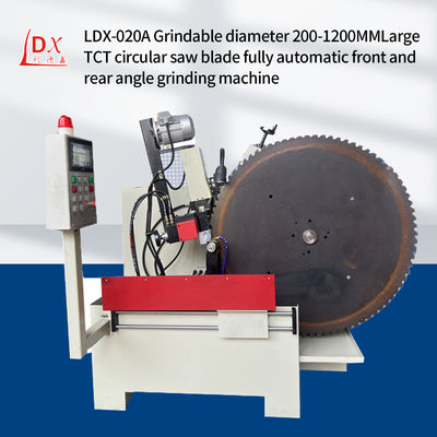 LDX-020A خودکار آلیاژ بریده تیغه جلو و زاویه عقب ماشین خرد
