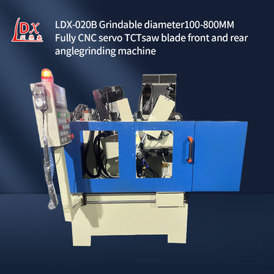 LDX-020B آلومینیوم آلیاژ دایره ای میدید تیغه جلو و زاویه عقب ماشین پیس