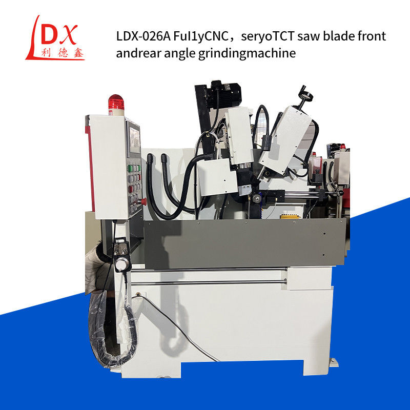 باز کامل CNC Servo آلیاژ دایره ای بریده تیغه جلو و عقب زاویه ماشین فرز LDX-026A