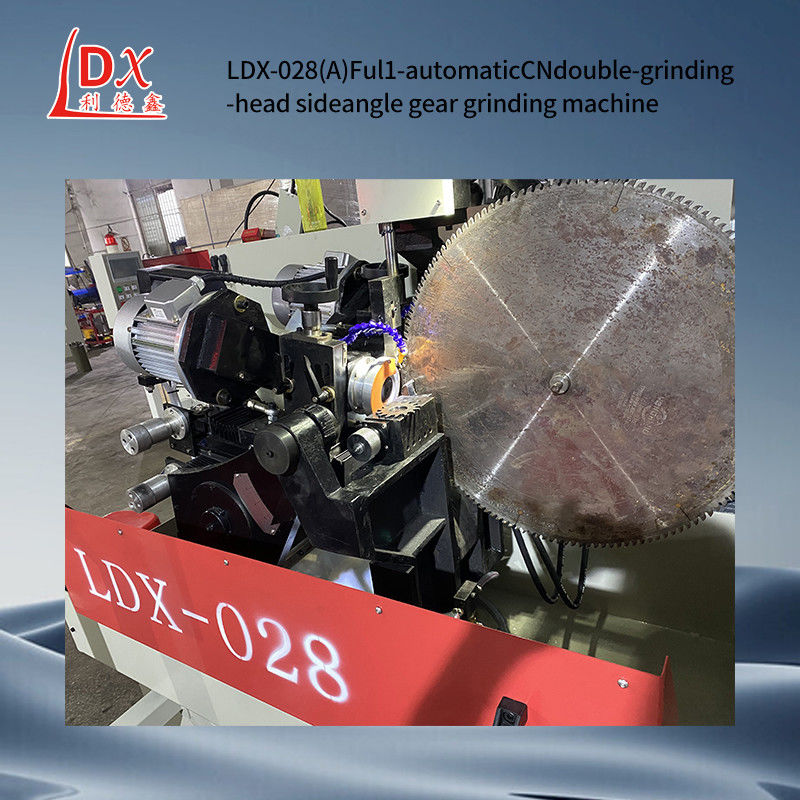 CNC Full Servo TCT Saw Blade Double Grinding Head Side Grinding Machine LDX-028A ماشین آسیاب دو طرفه