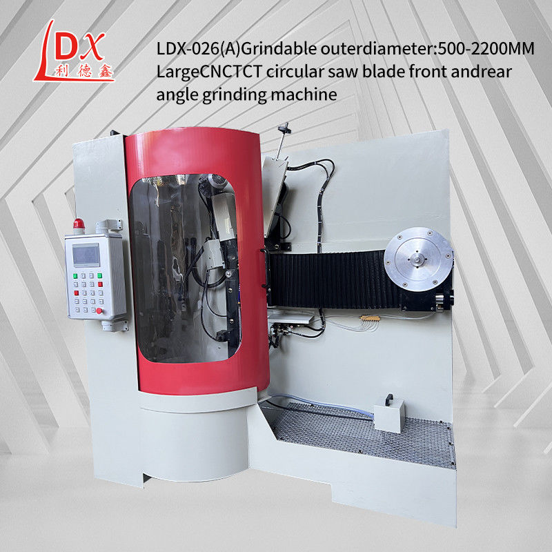 LDX-026A 500-1800MM قطر کامل CNC Servo تغذیه دایره ای دید تیغه چرخ دار ماشین فرز