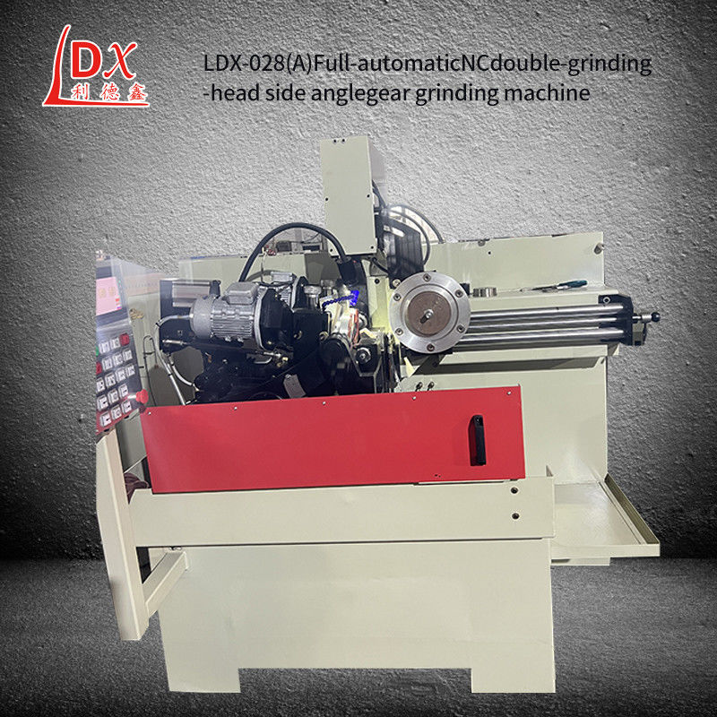 LDX-028A CNC بزرگ آلیاژ بریده تیغه دو بار سر تراشیدن زاویه جانبی چرخ دار تراش ماشین