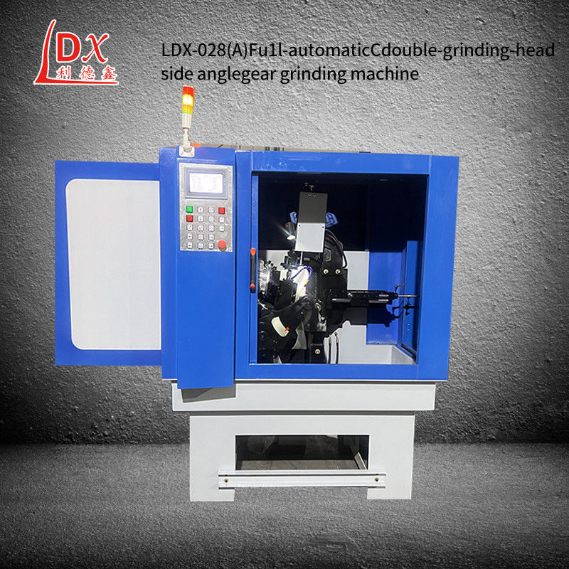 LDX-028A بسته شده NC آلیاژ بریده تیغه دوگانه سر خرد کردن زاویه جانبی تیز کردن ماشین کارخانه فروش مستقیم