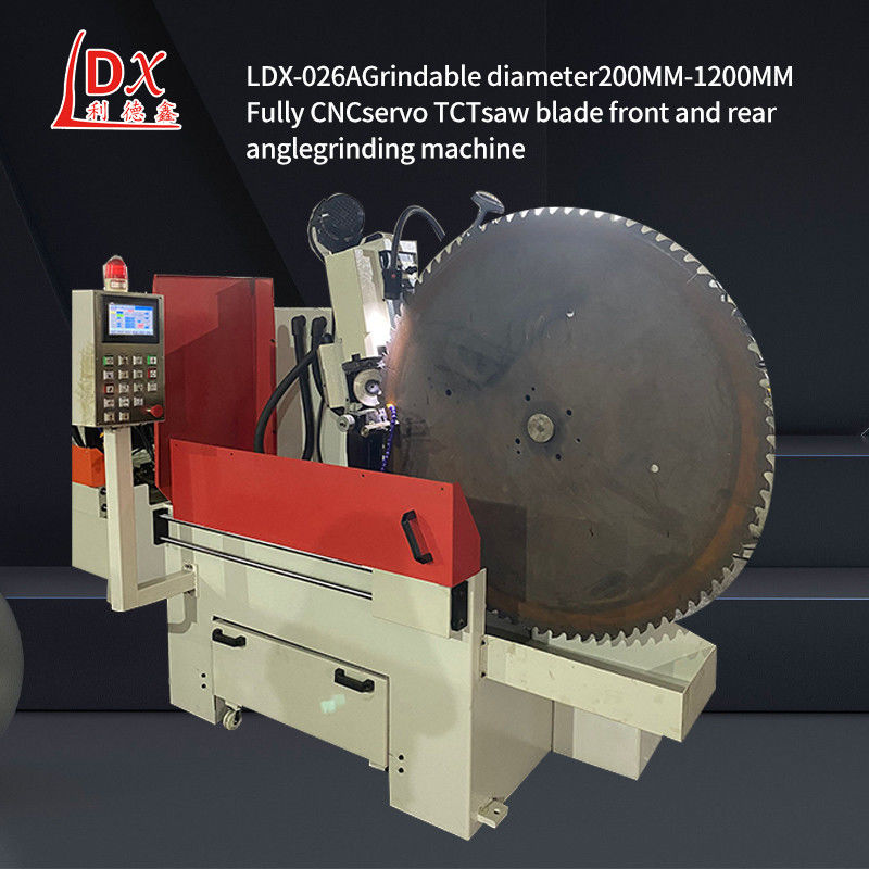 LDX-026A Servo تغذیه کامل CNC دایره ای نعل سنج جلو و عقب ماشین تیز کردن زاویه