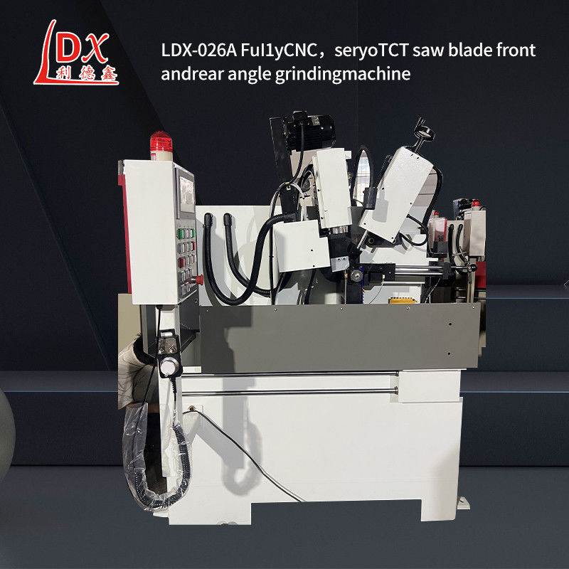 LDX-026A گوانگدونگ اتوماتيك چرخ دار برگه باده قبل و بعد از زاويه آسیاب ماشین کارخانه عمده فروشی