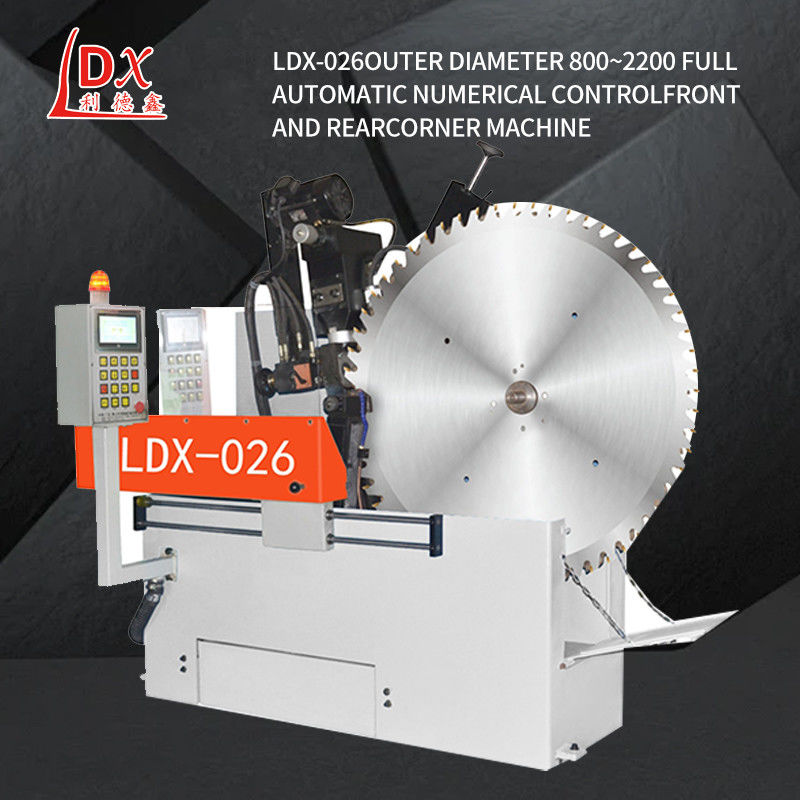 LDX-026A تراش قطر 500-2000MM Servo Feed کامل CNC ماشین تراش دایره ای تیغه تراش