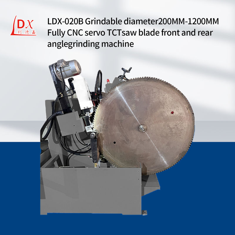 LDX-020B CNC دایره ای می بینیم تیغه آسیاب ماشین خودکار سوئیچ زاویه آسیاب نردبان دندان